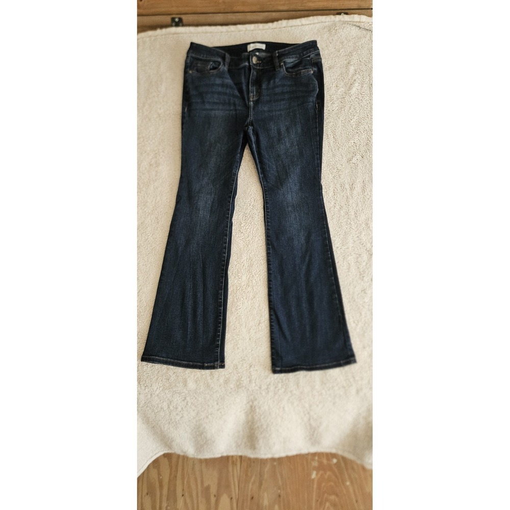 Lane Bryant High-Rise Bootcut Stretch Dark Blue Jeans